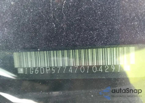 2007 Cadillac Cts Standard из США, поврежденный, VIN 1G6DP577470104291